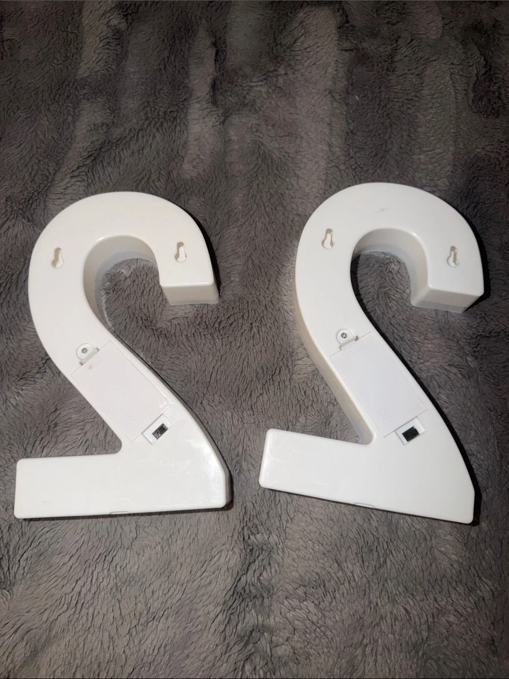 Gold Glitter Number 2 Marquee Lights - Party Decor